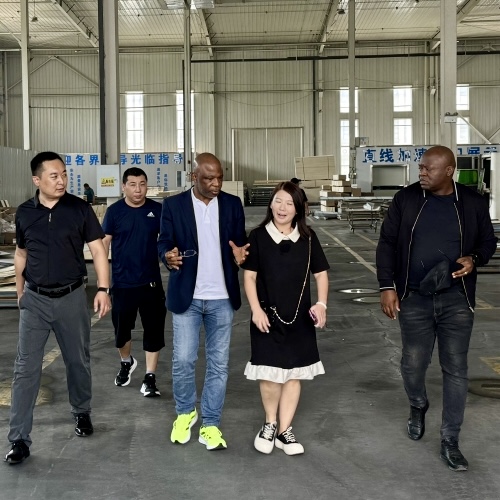 歡迎國外客戶來廠合作，感謝信任和支持。